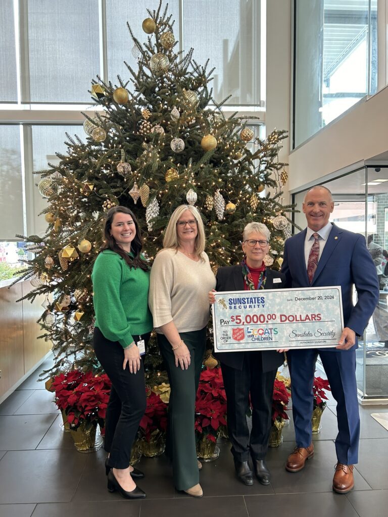 Sunstates Security Supports Coats for Children Drive Salvation Army